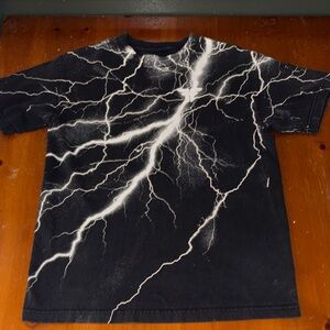 Vintage Fallen Skate Lightning T Shirt Mens Med Black Graphic Tee Jesse Pinkman